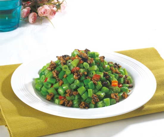 <b>350ｇ肉末四季豆</b>