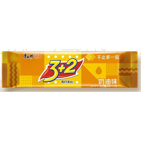 康师傅3+2苏打夹心（香浓奶油、香草巧克力、清