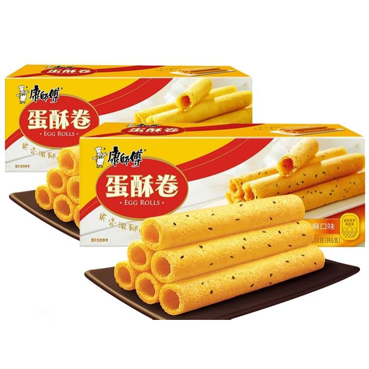 康师傅蛋酥卷（香浓奶油、醇香芝麻）