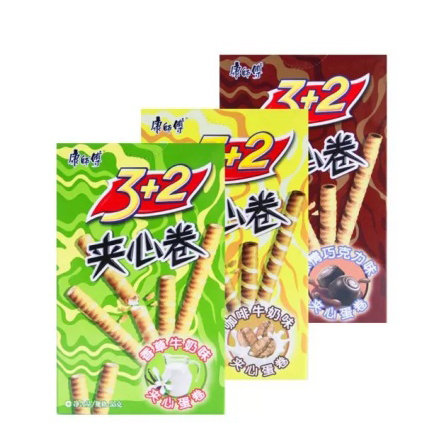 康师傅夹心卷（香草牛奶、浓情巧克力）