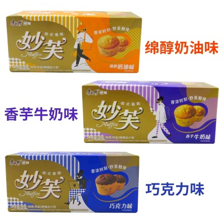 康师傅妙芙欧式蛋糕（奶油、香芋、巧克力）
