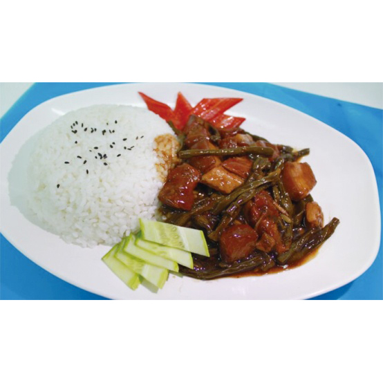 干豆角烧肉