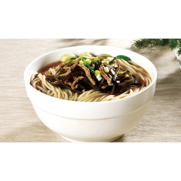 海带肉丝面卤